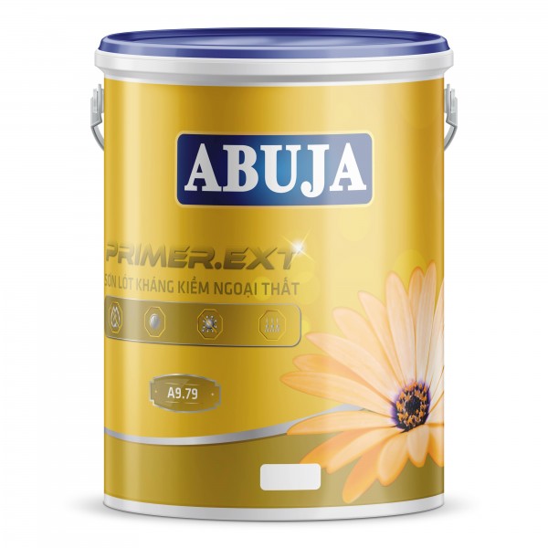 ABUJA PRIMER.EXT: Sơn lót kháng kiềm ngoại thất A9.79 -5.7Kg