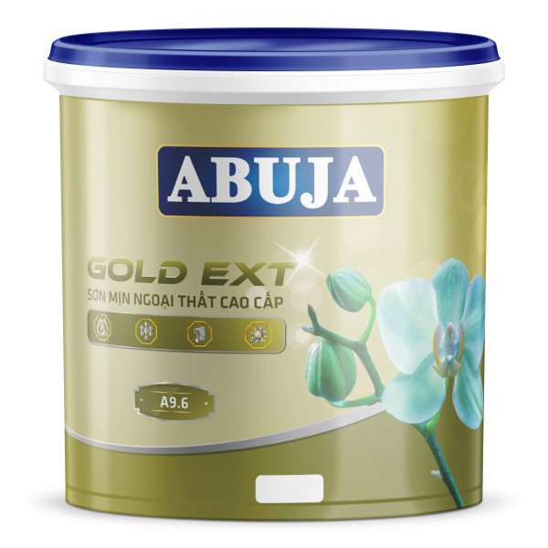 ABUJA GOLD. EXT Sơn mịn ngoại thất cao cấp A9.6 - 1KG