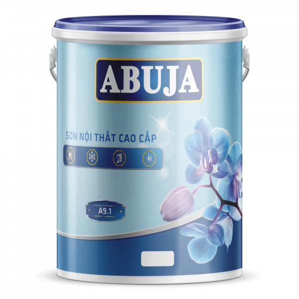 ABUJA : Sơn nội thất cao cấp A9.1 6KG