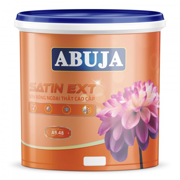 ABUJA SATIN. EXT: Sơn bóng ngoại thất cao cấp  A9.48 -1KG