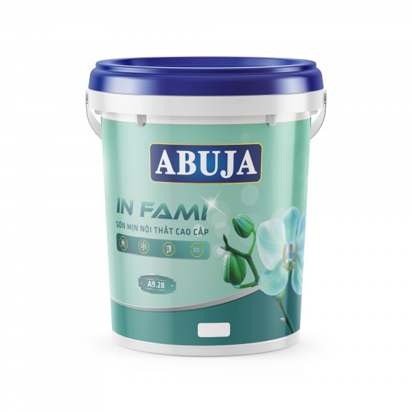 ABUJA - IN FAMI: Sơn mịn nội thất cao cấp A9.28 23KG