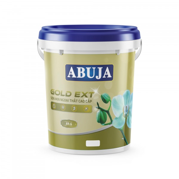ABUJA GOLD. EXT Sơn mịn ngoại thất cao cấp A9.6 - 23KG