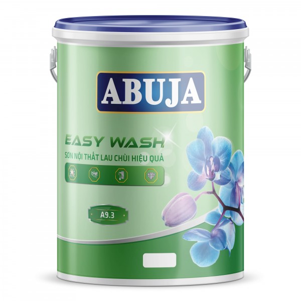 ABUJA EASY WASH: Sơn nội thất lau chùi hiệu quả A9.3 -6KG