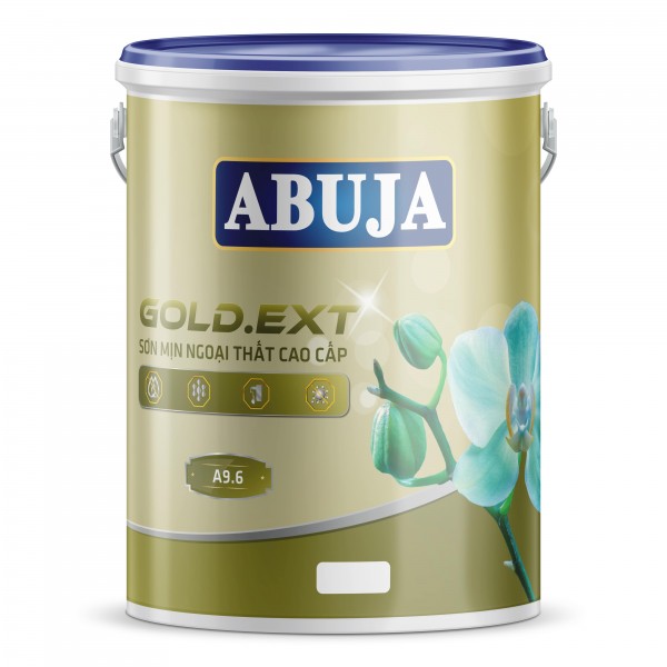 ABUJA GOLD. EXT Sơn mịn ngoại thất cao cấp A9.6 - 6KG