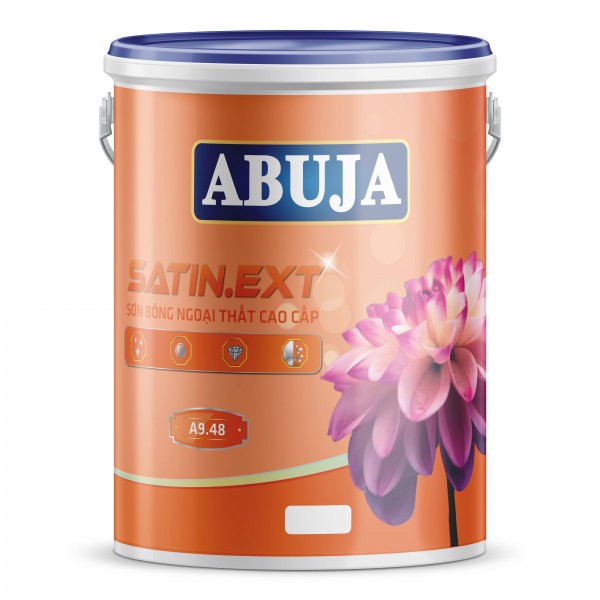 ABUJA SATIN. EXT: Sơn bóng ngoại thất cao cấp  A9.48 - 5KG